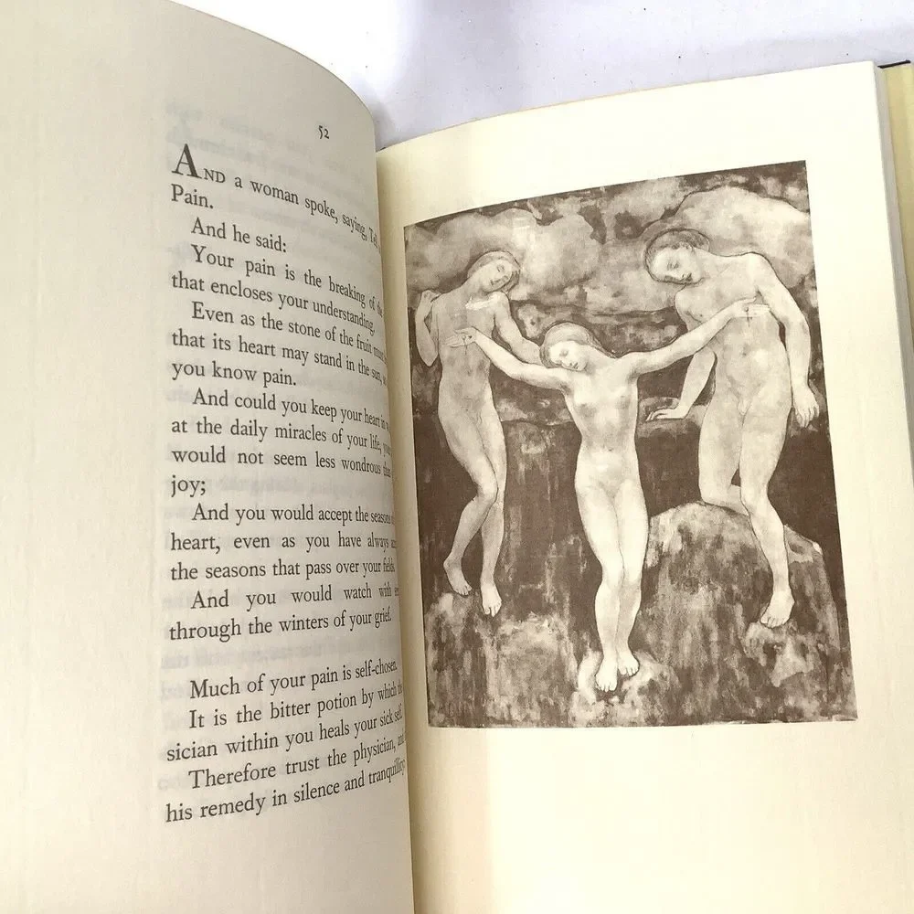 The Prophet Kahlil Gibran‎ Masterpiece 2000 Alfred A Knopf Borzoi Book Hardcover